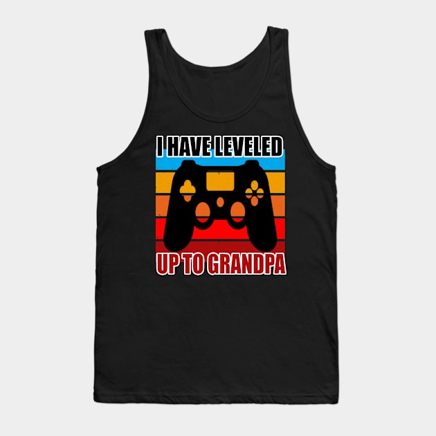 I have leveled my grandpa couple | wife and grandpa grandma for gaming and play Tank Top by stylechoc